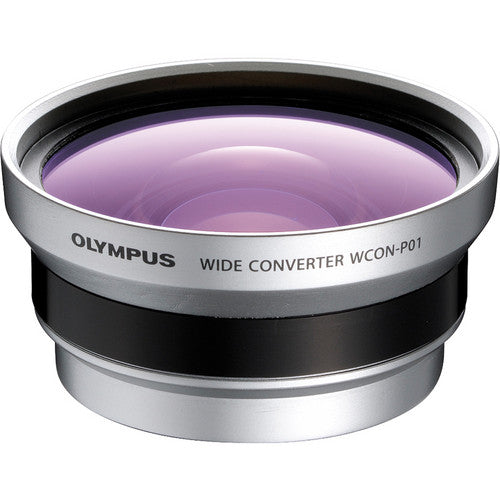 Olympus WCON-P01 Wide Angle Converter Lens for Digital Cameras - Perfect for Landscape, Travel & Vlogging Photography