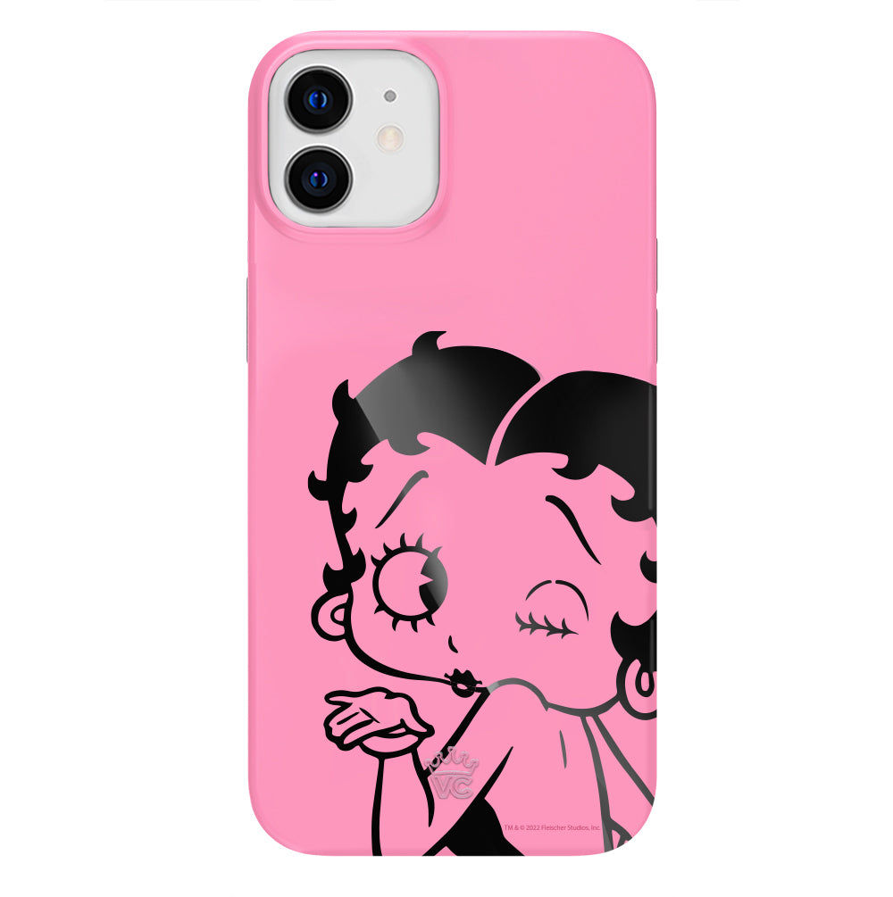 Betty Boop Be Mine iPhone Case - Cute Cartoon Character Phone Cover for iPhone 13/12/11/X/8/7 - Perfect Gift for Valentine's Day, Birthday & Everyday Use