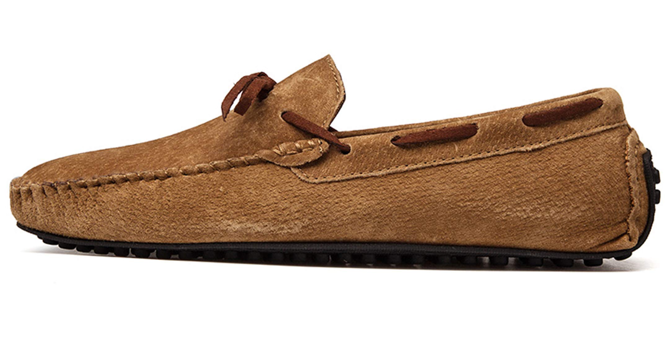 Men's Casual Loafers - Suede Moccasin Slip-On Dress Shoes for Driving & Boat Wear | Comfortable & Stylish Footwear for Work, Travel & Everyday Outfits