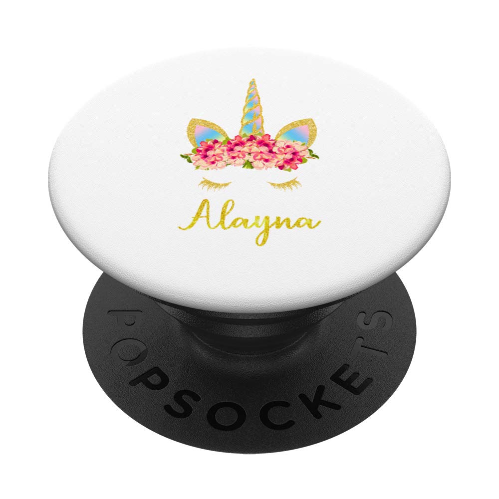 ALAYNA Customized Birthday Gift for Girls - Personalized PopSockets PopGrip with Swappable Base for Phones & Tablets | Perfect Gift for Teens, Best Friends & Daughter's Special Day
