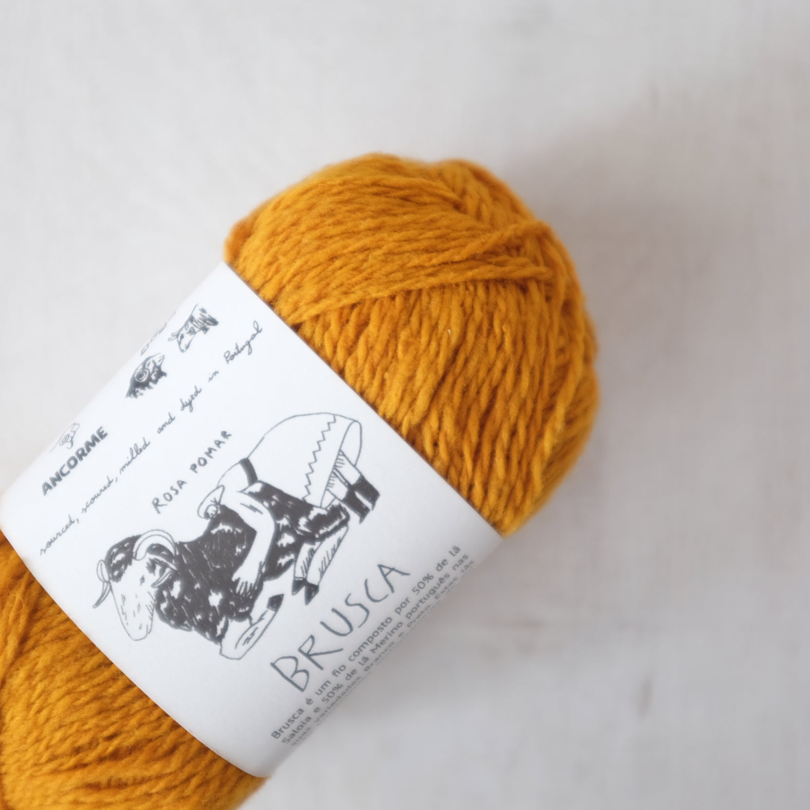 Retrosaria Brusca - Premium Handmade Yarn & Knitting Supplies for DIY Craft Projects | Perfect for Knitting, Crocheting, and Home Decor