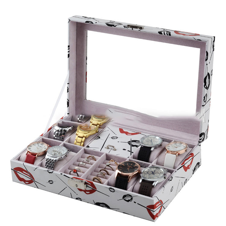 Women's DIY Makeup Organizer Box - Portable Home Storage Desk Case for Cosmetics, Jewelry & Accessories - Perfect for Vanity, Bathroom & Travel Organization