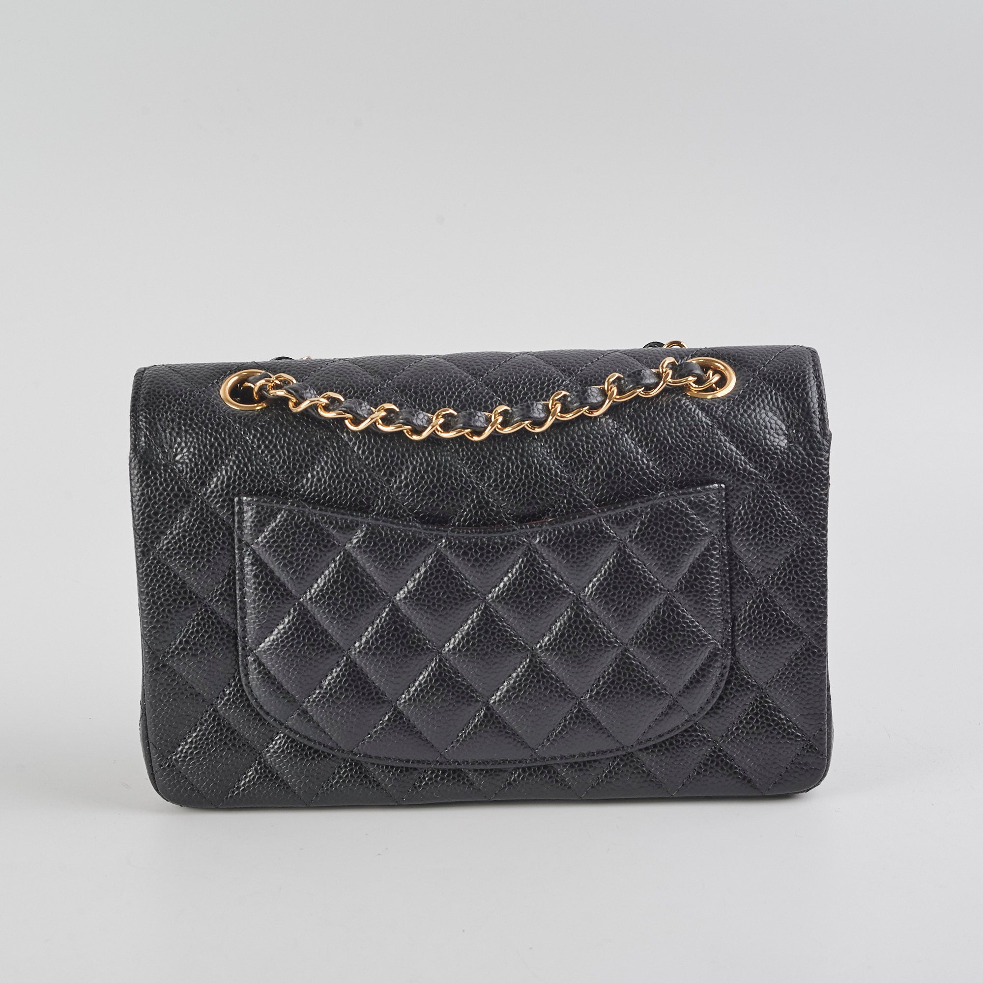Chanel Small Caviar Classic Double Flap Bag 2023 - Luxury Quilted Leather Shoulder Bag for Women | Perfect for Evening Events, Parties & Special Occasions