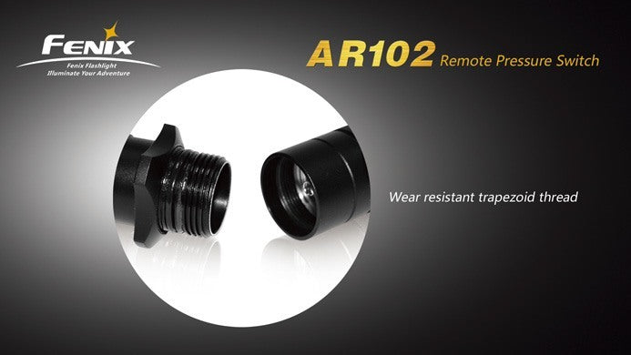 Fenix AER 01 Remote Pressure Switch - Tactical Flashlight Accessory for Hunting, Camping & Outdoor Adventures (Discontinued)
