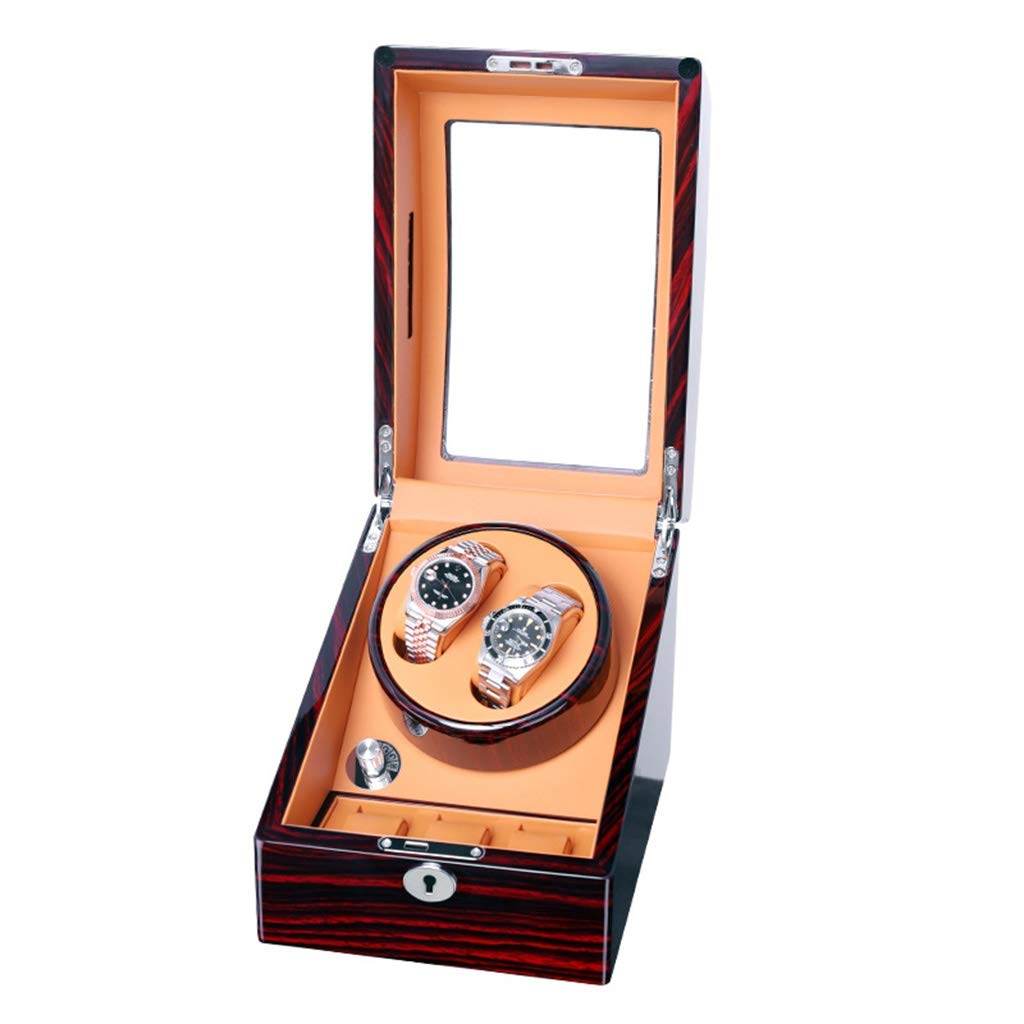 Premium SYN-GUGAI Automatic Watch Winder Box - Quiet Motor, Self-Winding Mechanical Watch Storage & Display Case (Color A) - Perfect for Watch Collectors & Luxury Timepiece Enthusiasts