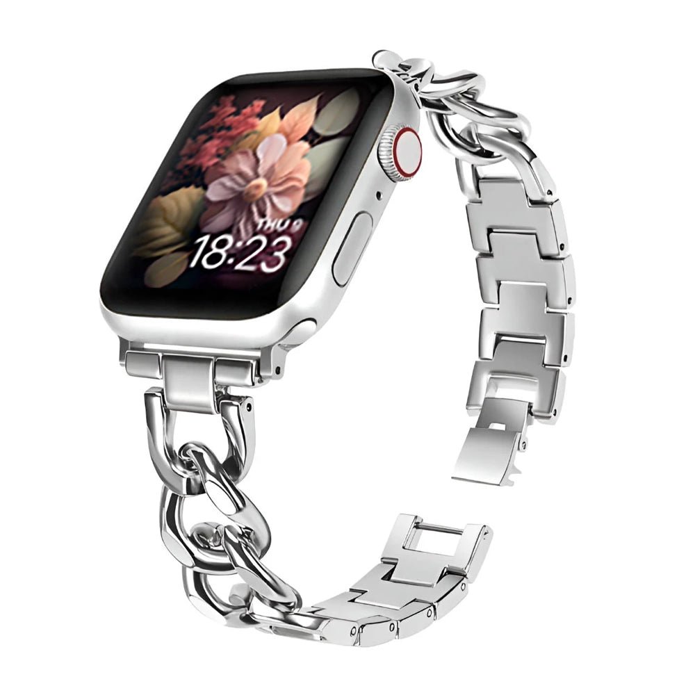 Solaris Prime Apple Watch Band for Women - Soft Silicone Strap, Adjustable & Comfortable, Compatible with All Apple Watch Models - Perfect for Workouts, Running, Yoga & Everyday Wear