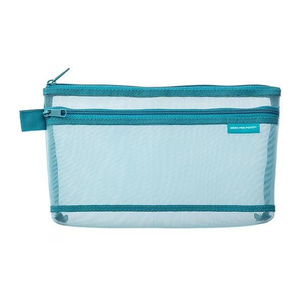 Mesh Pen Case - Premium Midori DESIGNPHIL Pencil Pouch for Artists & Students - Perfect for School, Office & Travel Organization