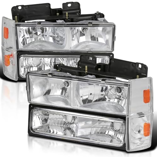 Chrome Housing Clear Lens