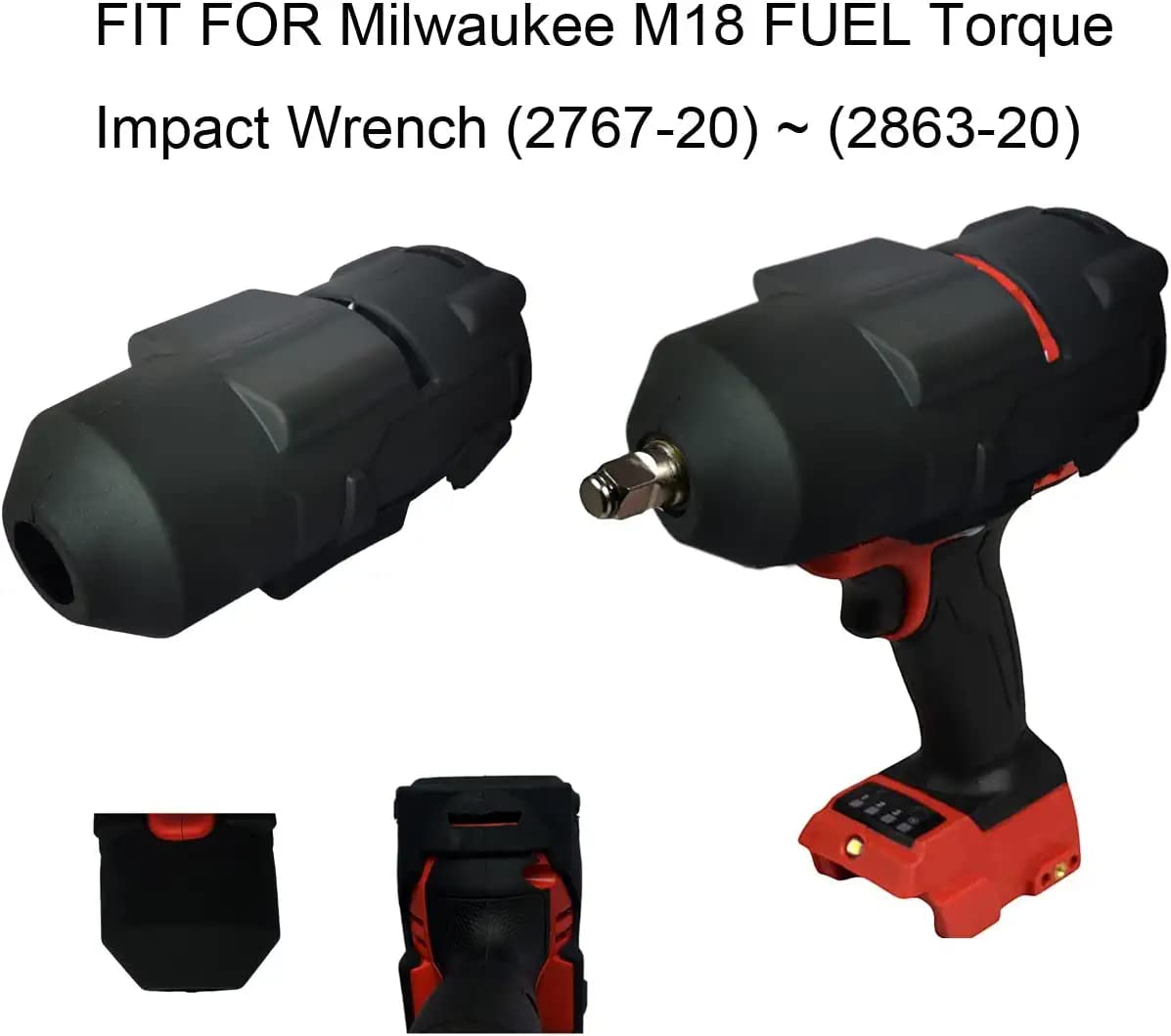 High Torque Impact Wrench Boot for Milwaukee M18 FUEL 1/2