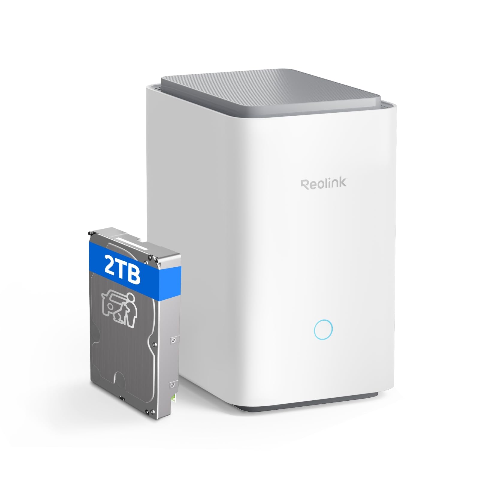 REOLINK Home Hub Pro Security System - 24 Camera Support, 16TB HDD Storage (2TB Included), AES-128 Encryption, 16MP HD Streaming, Wi-Fi 6, 120dB Siren - No Monthly Fees | Home & Business Surveillance Solution for 24/7 Protection