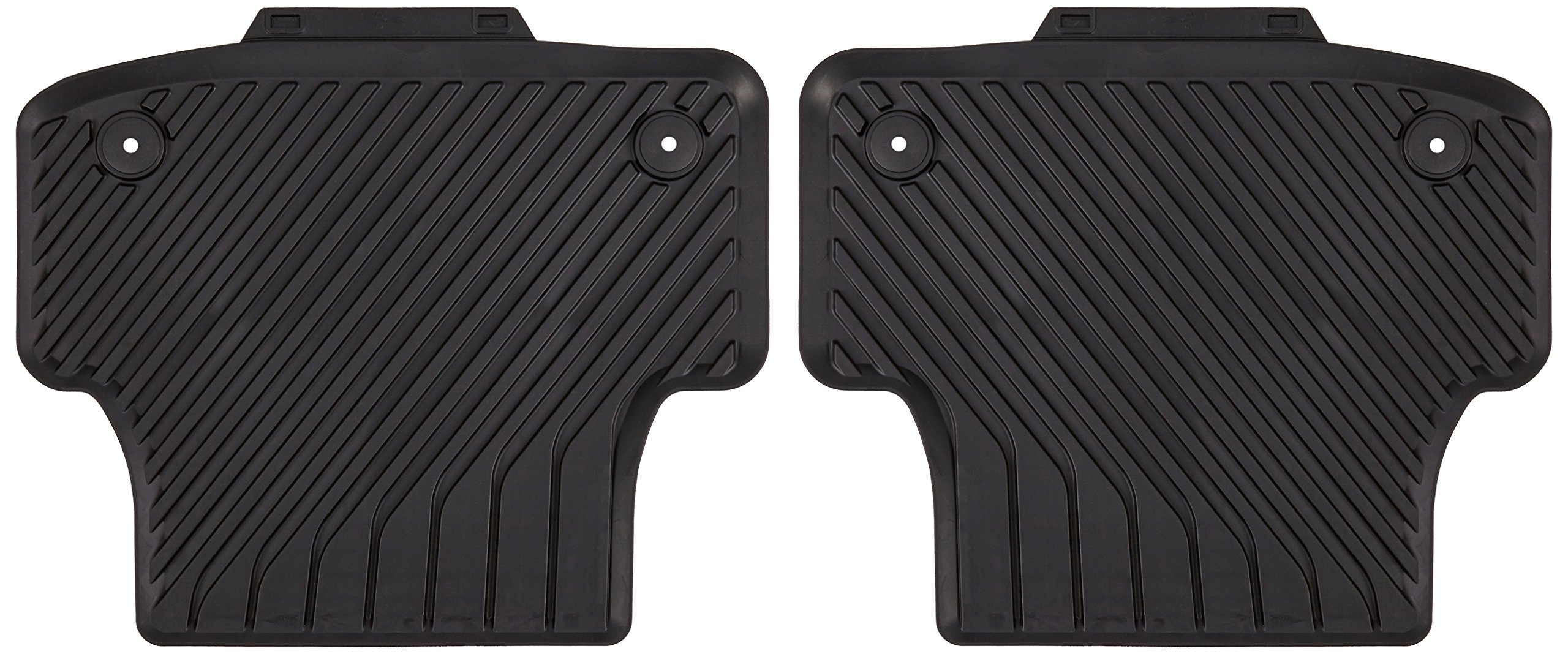 AUDI Genuine 8V5061512041 All-Weather Floor Mats - Premium Car Floor Liners for Audi A3/S3/RS3 (2013-2020) - Waterproof & Durable Protection for All Seasons - Perfect for Daily Commute, Road Trips and Winter Driving