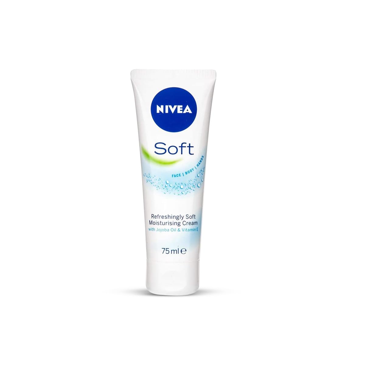 Nivea Soft Intensive Moisturizing Cream 75ml - Deep Hydration for Dry Skin, Face & Body Moisturizer - Perfect for Daily Skincare Routine & Winter Care