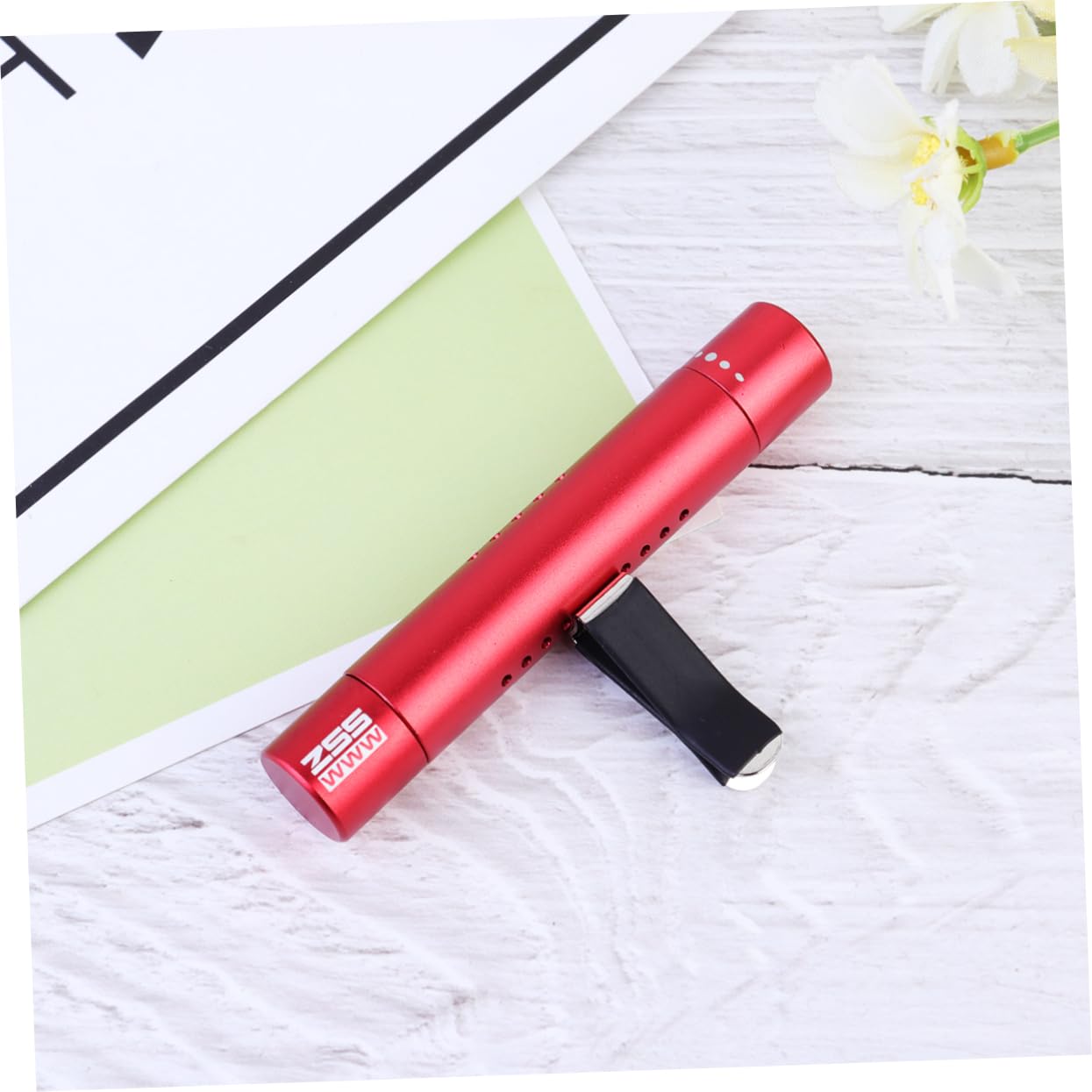 ERINGOGO Car Perfume Essential Oil Diffuser - Aromatherapy Air Vent Clip, Cylindrical Perfume Stick for Fresh Car Interior, Long-Lasting Fragrance for Driving Comfort