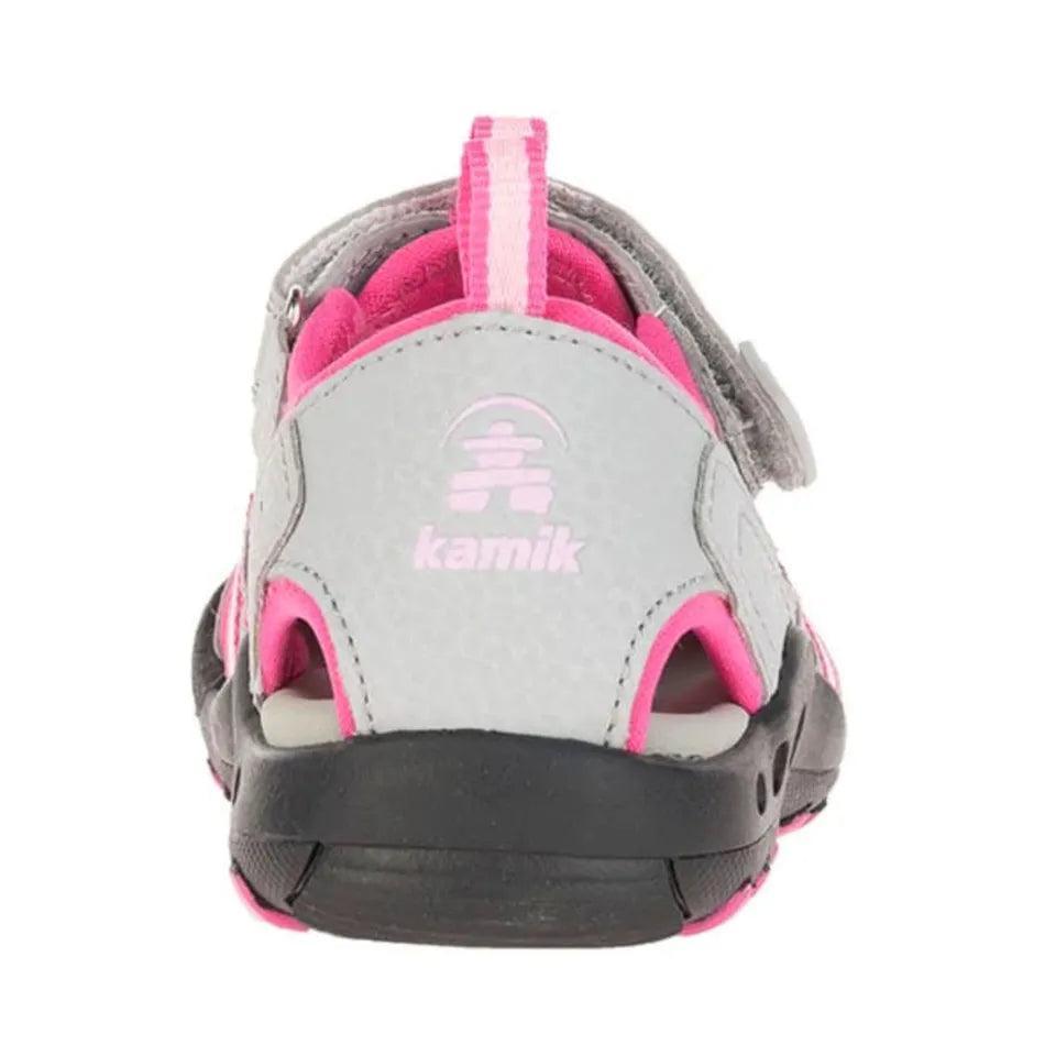 Kamik CRAB Big Kids Sandals - Waterproof & Comfortable Beach Shoes for Boys & Girls - Perfect for Summer, Beach, Pool & Outdoor Play