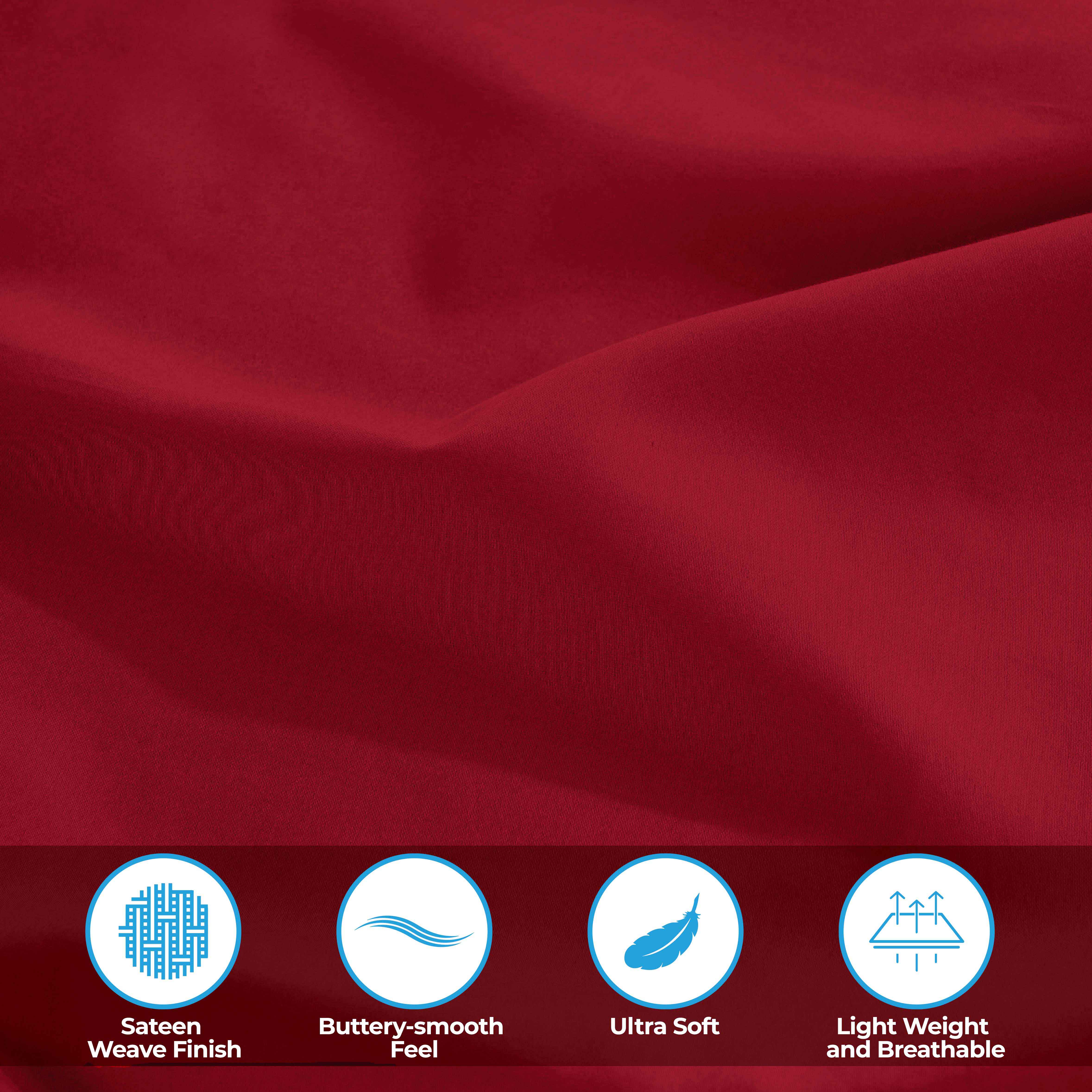 Premium 300 Thread Count Egyptian Cotton Bed Sheet Set - Soft, Breathable & Durable for Ultimate Comfort - Perfect for Luxury Bedrooms & Hotels