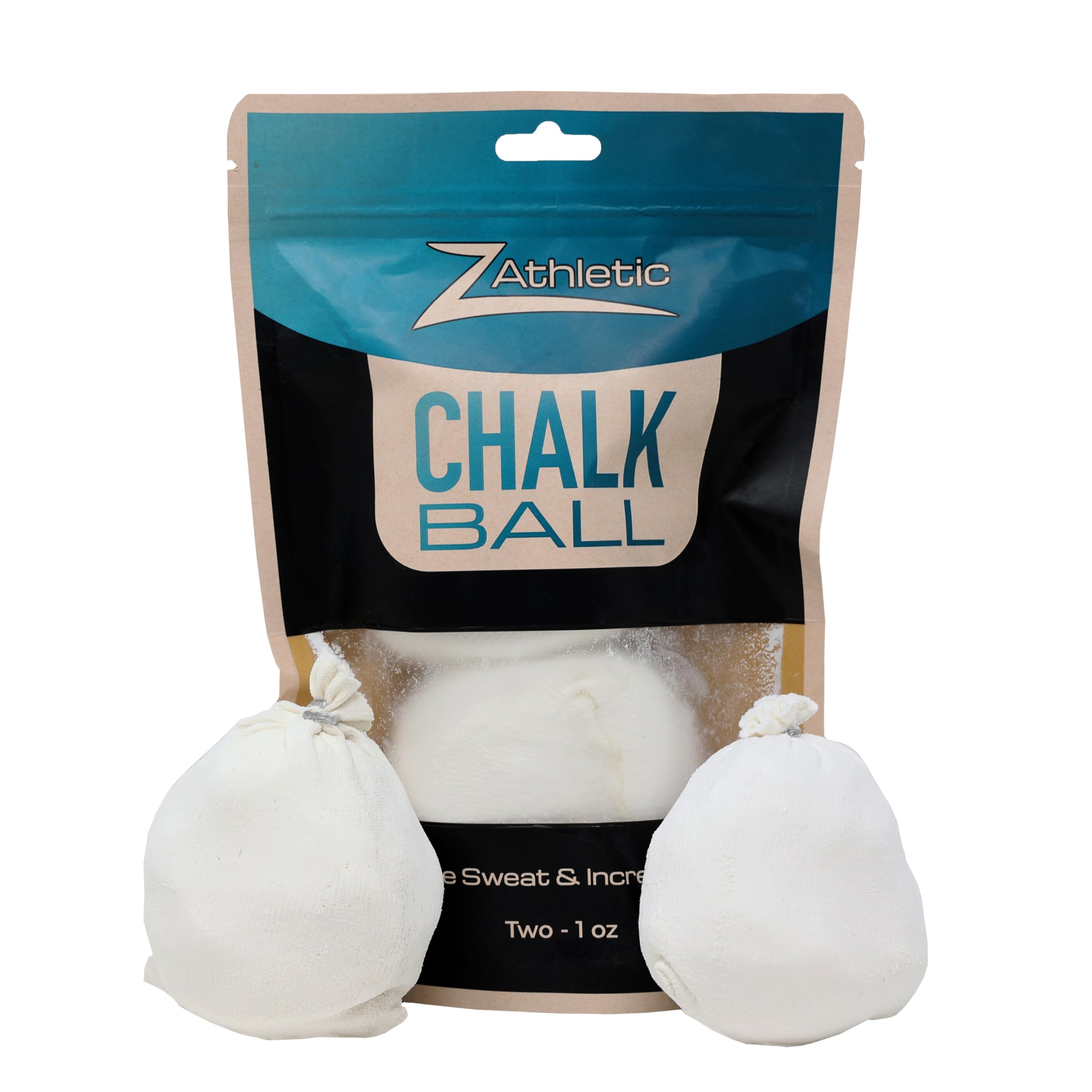 Premium Z Athletic Gym Chalk - Non-Toxic Grip Enhancer for Rock Climbing, Gymnastics, Weightlifting & CrossFit | Dustless & Moisture-Resistant | Ideal for Training, Competitions & Home Workouts