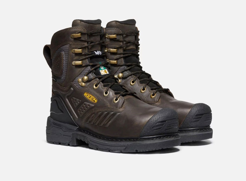 Keen Philadelphia 8 Waterproof Composite Toe Work Boots for Men - Safety Shoes with Internal Met Guard (Model 1022091) | Ideal for Construction, Warehouse & Outdoor Work