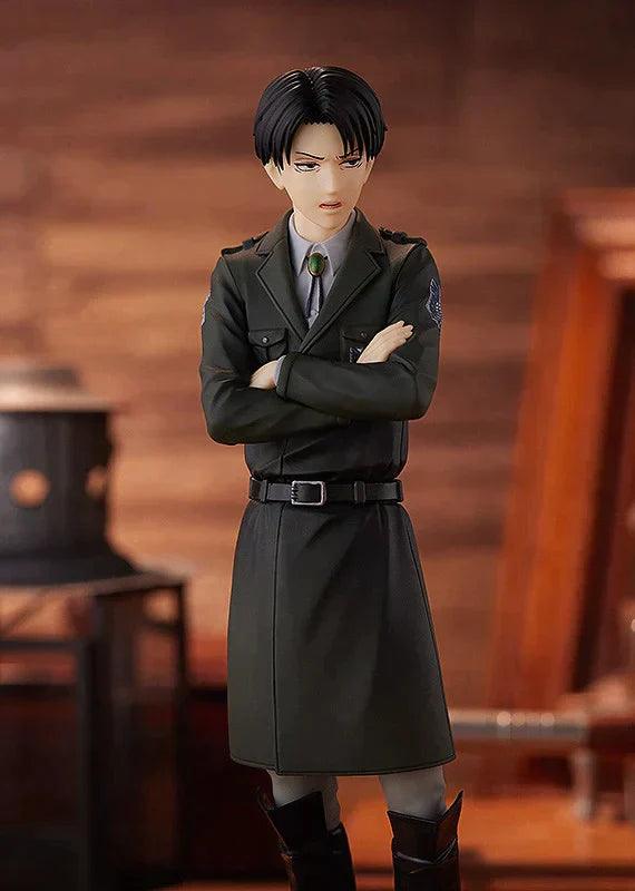 Attack on Titan Levi Pop Up Parade Figure - Anime Collectible Action Figure for Fans - Perfect for Display, Gifts, and Anime Merchandise Collections