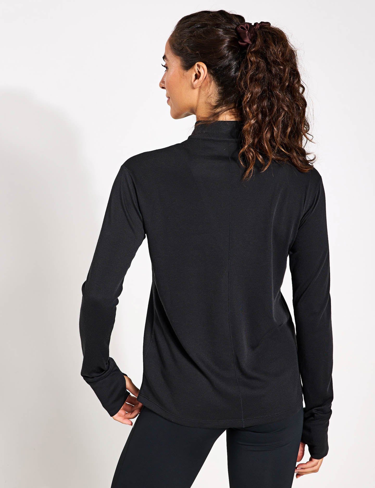 Ivyhill Half Zip Pullover Sweatshirt for Men & Women - Jet Black - Casual & Athletic Wear for Gym, Running, and Outdoor Activities