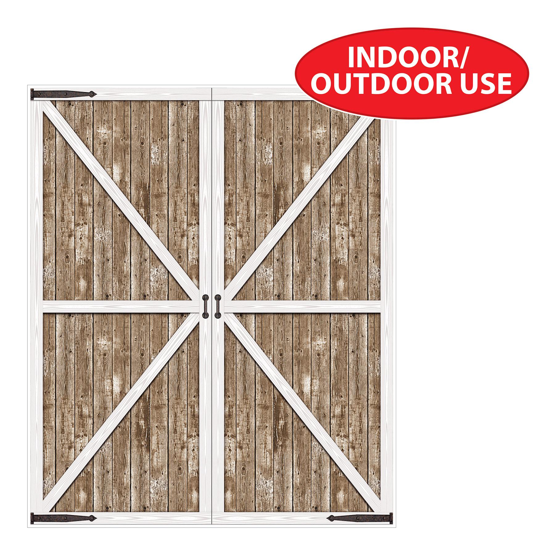 12 Pack Beistle Barn Door Party Decorations - Rustic Farmhouse Party Supplies for Weddings, Birthdays & Halloween Decor