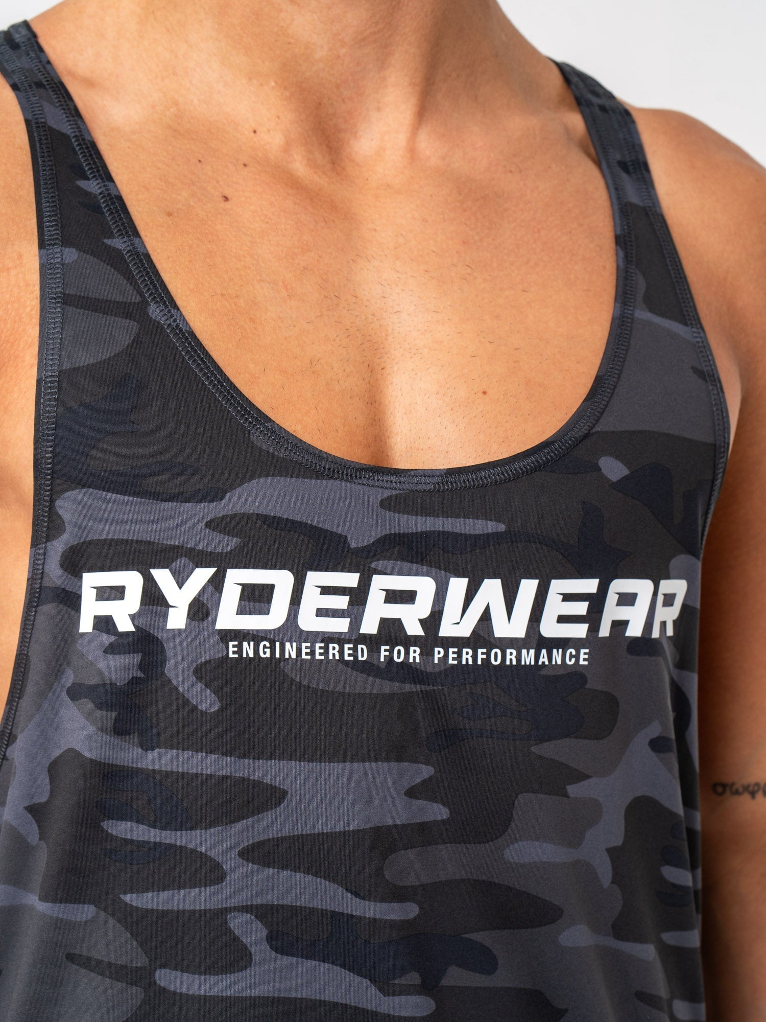 Energy Stringer Black Camo - High-Performance Sports Bra for Women | Perfect for Yoga, Running & Gym Workouts