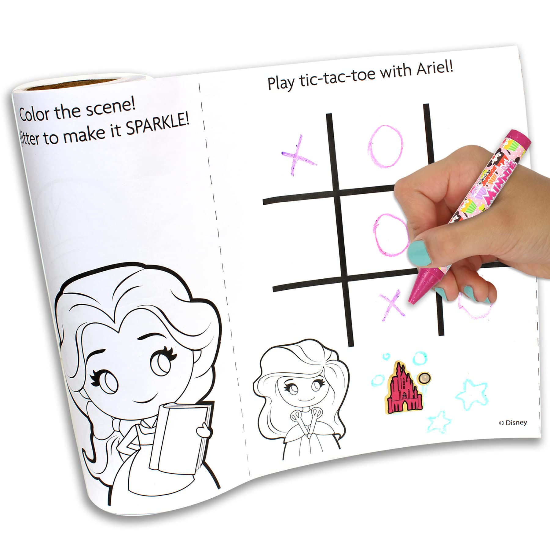 Tara Toys Princess All That Sparkles Activity Set - Multi-Colored Arts & Crafts Kit for Kids | Perfect for Birthday Gifts, Party Favors & Creative Playtime