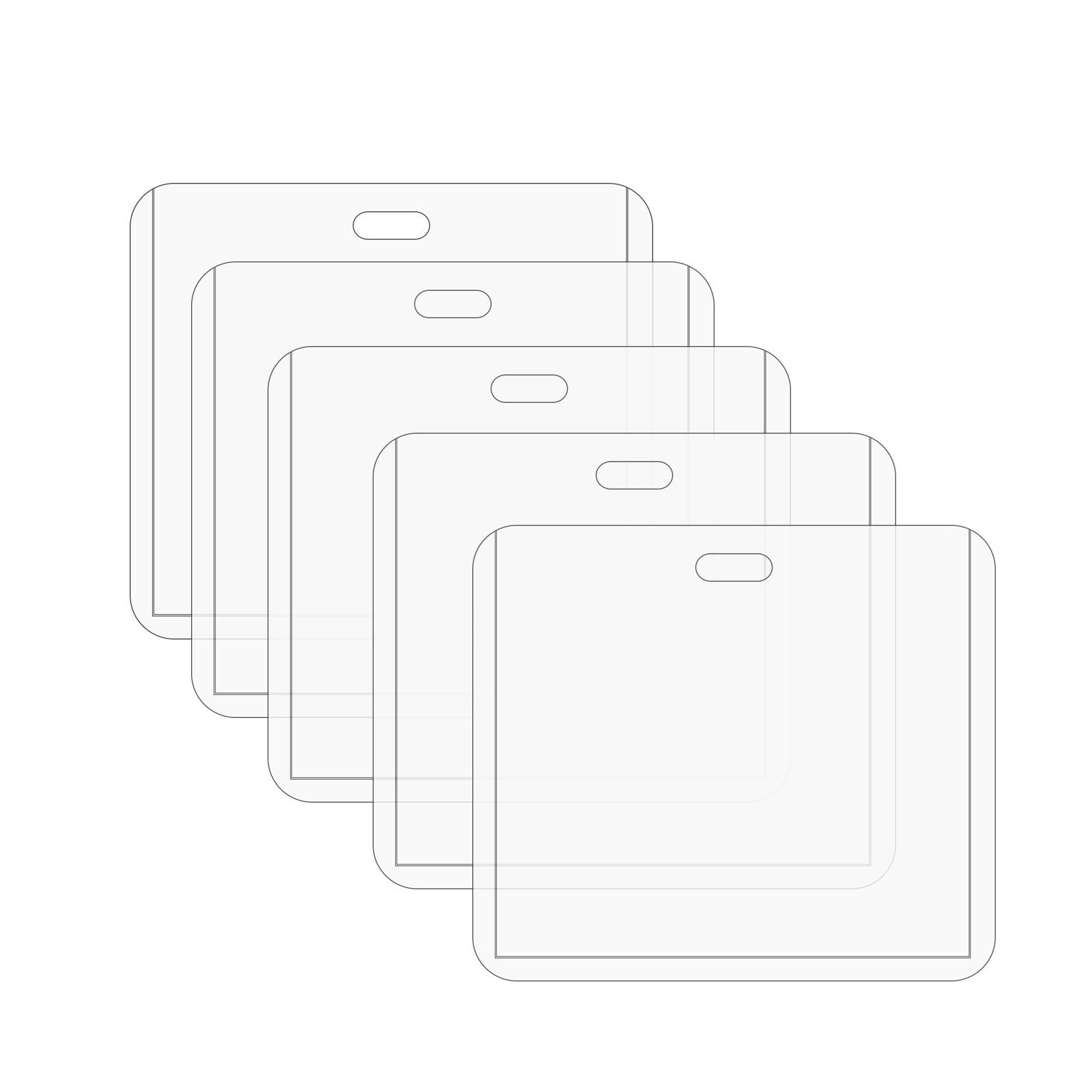 Waterproof PVC Soft Health & Vaccine Card Protective Case - Travel, Medical Records, ID Holder for Wallet, Passport & Essential Documents Storage