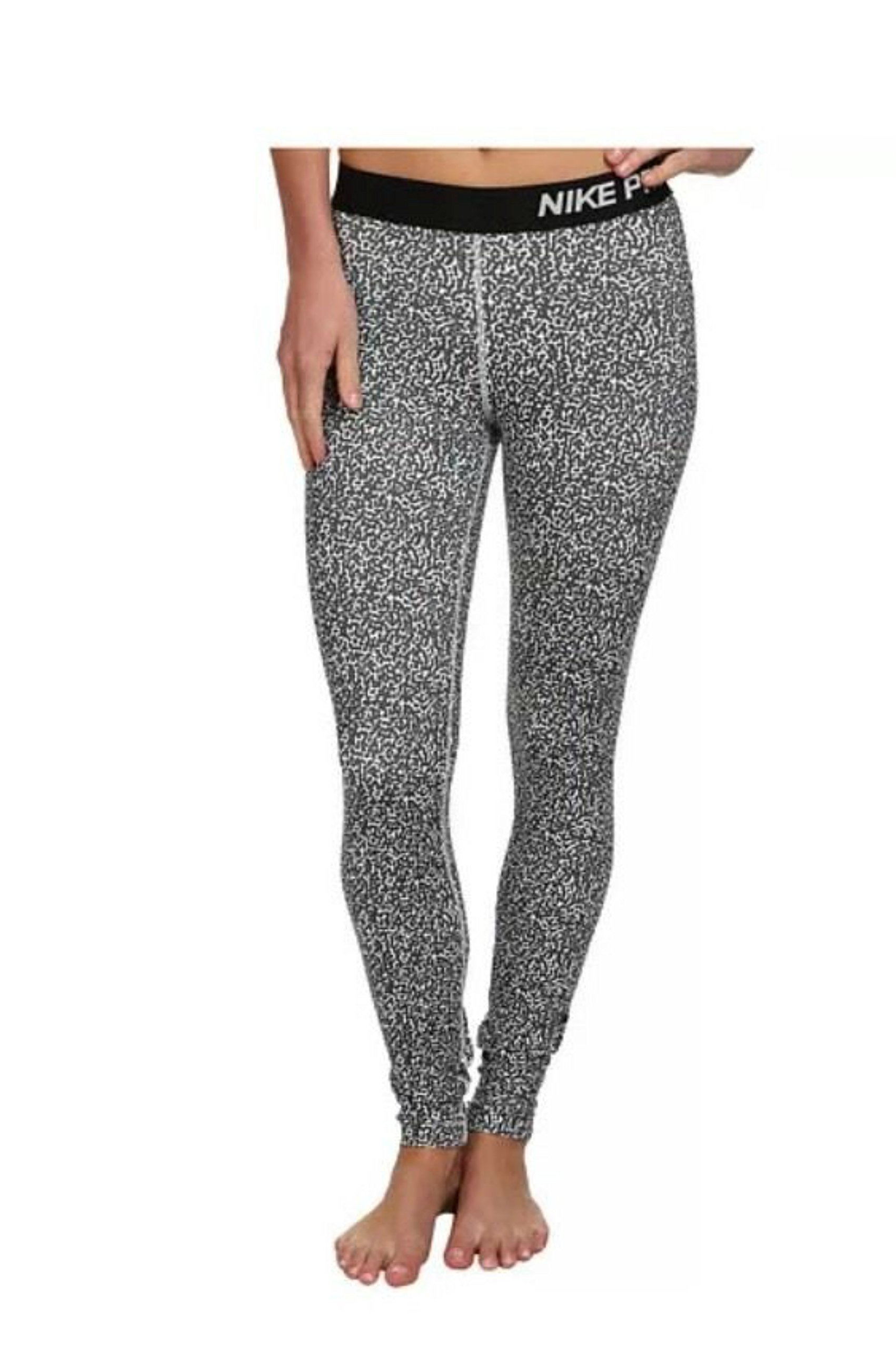Nike PRO Women's DRI-FIT Running Leggings - High Waist Workout Tights for Yoga, Gym & Training - Moisture Wicking Athletic Compression Pants