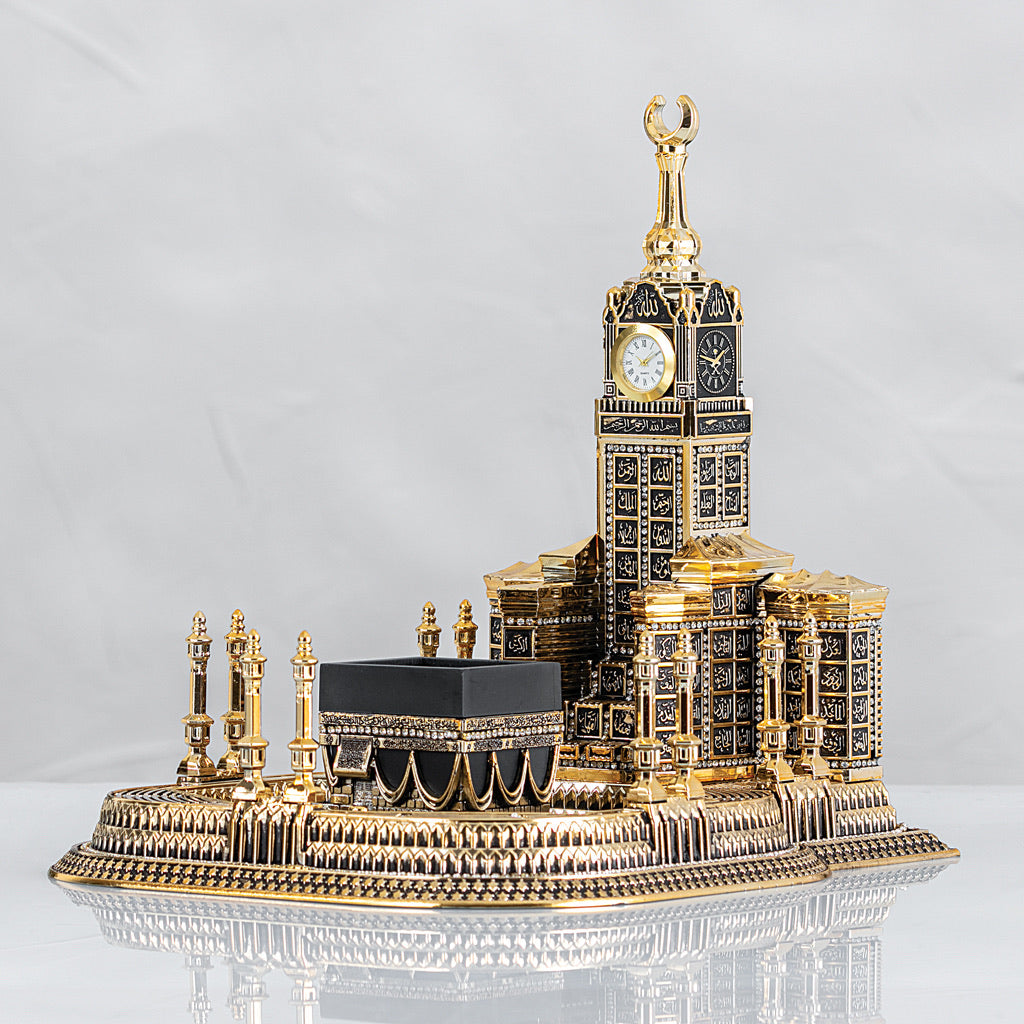 Beautiful Kaaba Table Ornament - Islamic Home Decor for Ramadan & Eid - Perfect for Prayer Room, Living Room, and Gift Giving