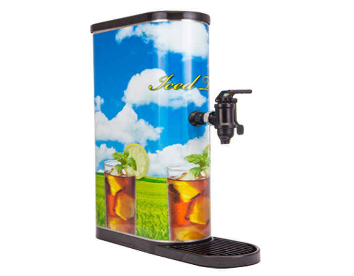 Premium Post Mix Tea Urn - Single Serving Commercial Brewer by Schroeder America | Fast Free Shipping | Perfect for Restaurants, Cafes & Catering Events