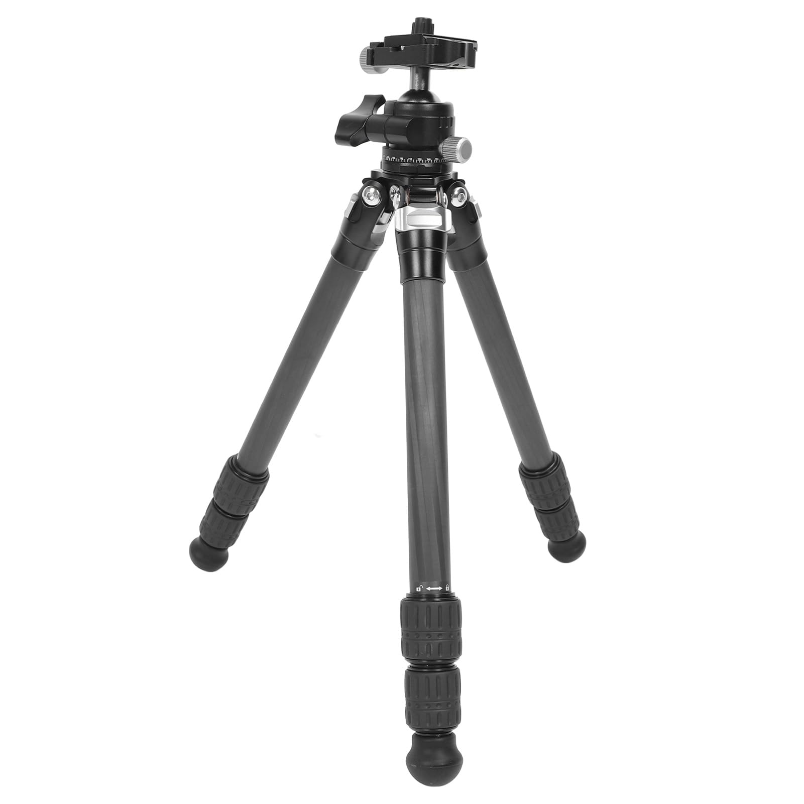 Carbon Fiber Ball Head Tripod - Lightweight Portable Camera Stand for DSLR, Mirrorless & Digital Cameras - Perfect for Travel, Photography & Video Shooting