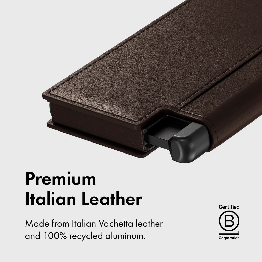 Ekster Pro RFID Blocking Wallet - Slim Minimalist Front Pocket Wallet for Men with Money Clip & Card Holder - Perfect for Travel, Business & Everyday Use