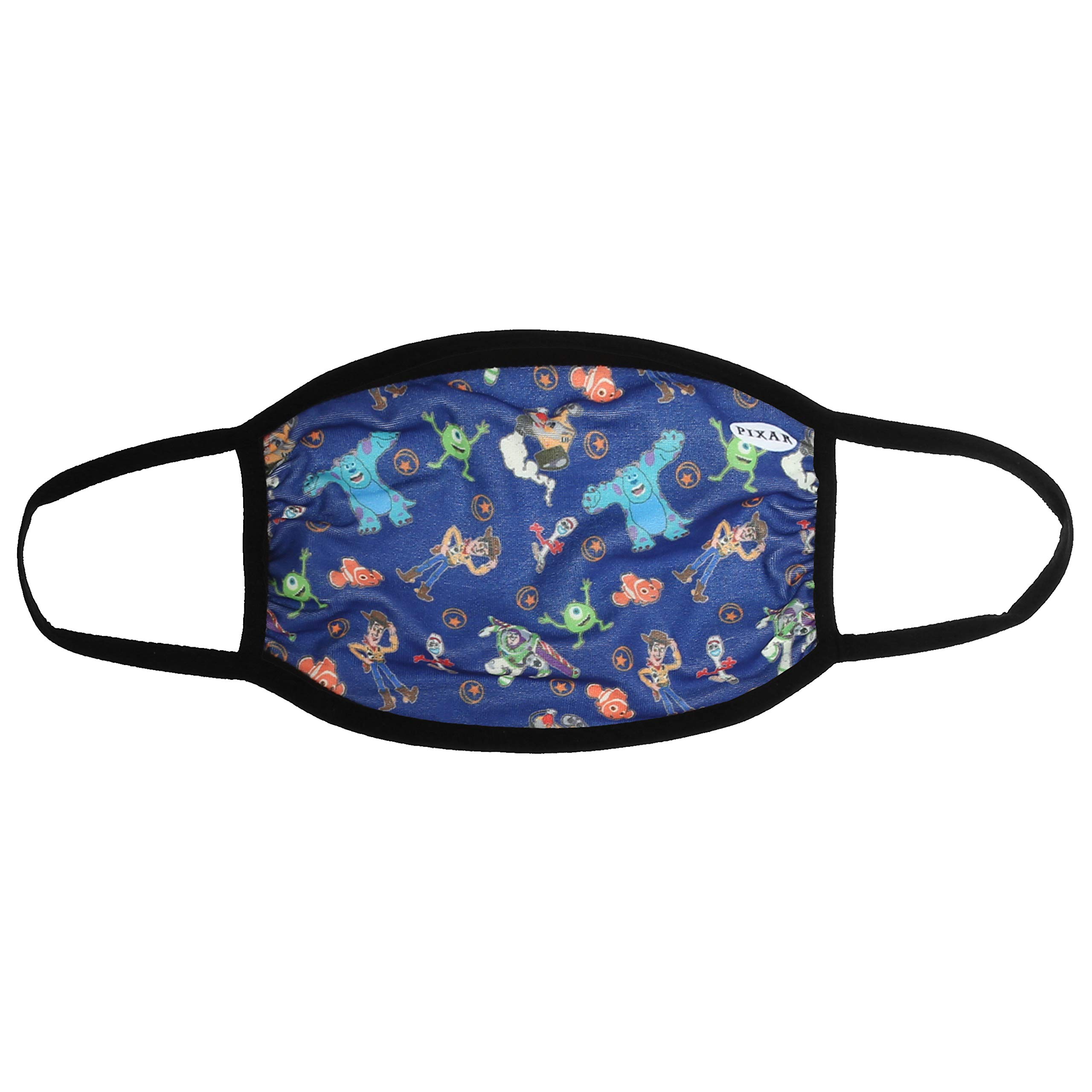 Disney Pixar Mash Up Kids Face Mask - Reusable & Washable Cloth Face Cover for Boys & Girls - Perfect for School, Travel & Outdoor Activities