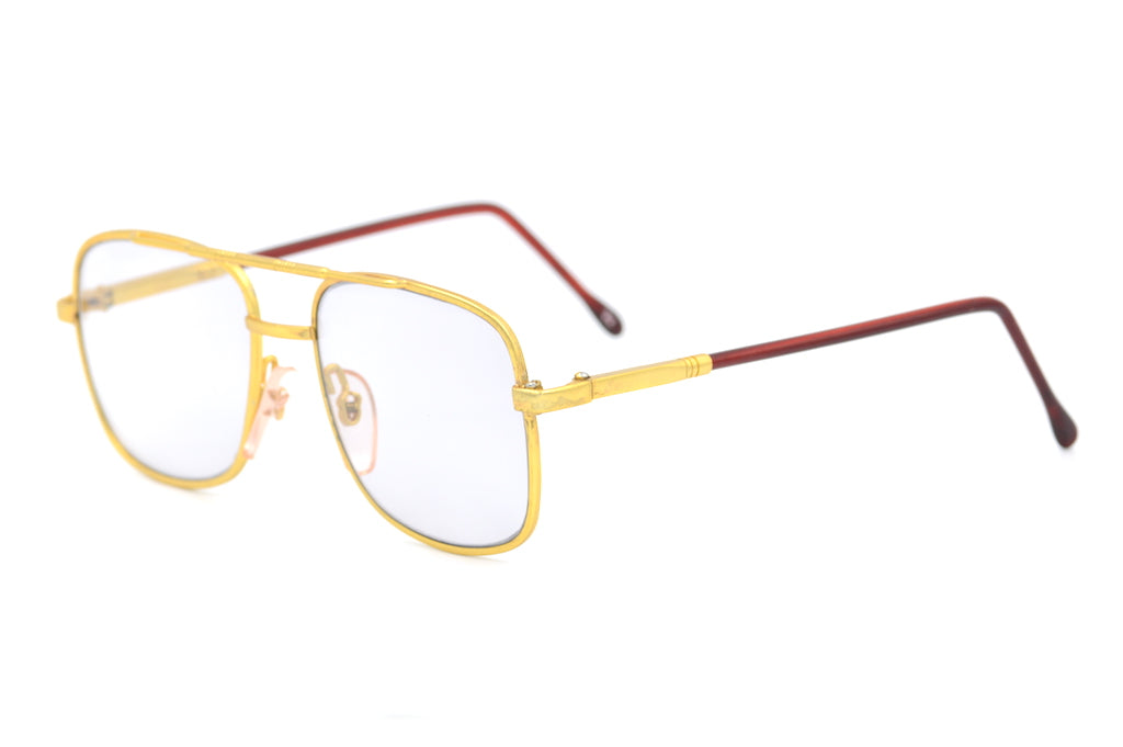 Reactolite Gold Aviator Sunglasses - Polarized UV Protection Retro Pilot Shades for Men & Women - Perfect for Driving, Travel, and Outdoor Adventures