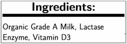 Horizon Organic Lactose Free Vitamin D Whole Milk, 0.5 Gallon (6 Pack) - Organic Dairy for Smoothies, Coffee & Healthy Breakfasts