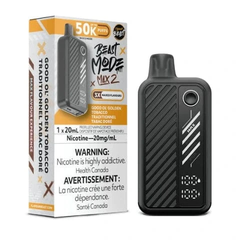 Flavour Beast Mode MAX 2 50K Disposable Vape - 50000 Puffs | 20mL E-Liquid Capacity | Long-Lasting Vaping Device for Travel, Work & Social Events
