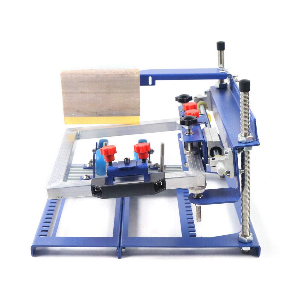 170mm Manual Screen Printing Machine for Cylindrical & Conical Bottles - DIY Tumbler, Cup, and Container Printing Press - Perfect for Home Businesses and Craft Projects