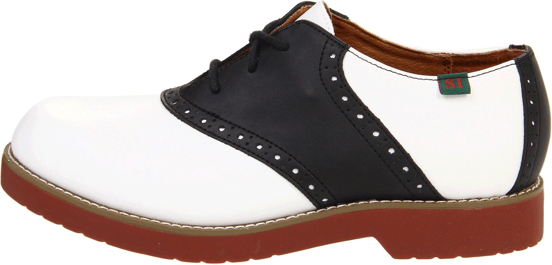 Women's Saddle Oxford Shoes for School - Classic Comfortable Leather School Shoes for Girls & Women | Perfect for Classrooms, Office Work & Casual Wear