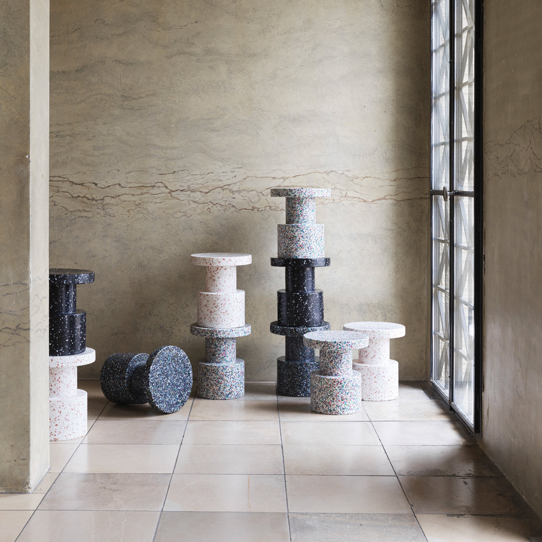 Simon Legal Bit Stool by Normann Copenhagen - Modern Bar Stool for Kitchen, Dining & Office Use