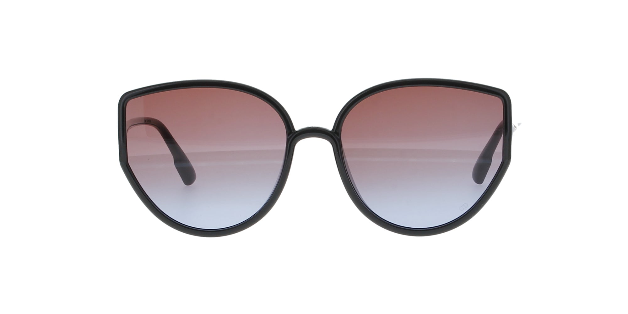 Dior Cat Eye Sunglasses for Women - Black UV Protection Fashion Shades for Summer, Beach & Driving