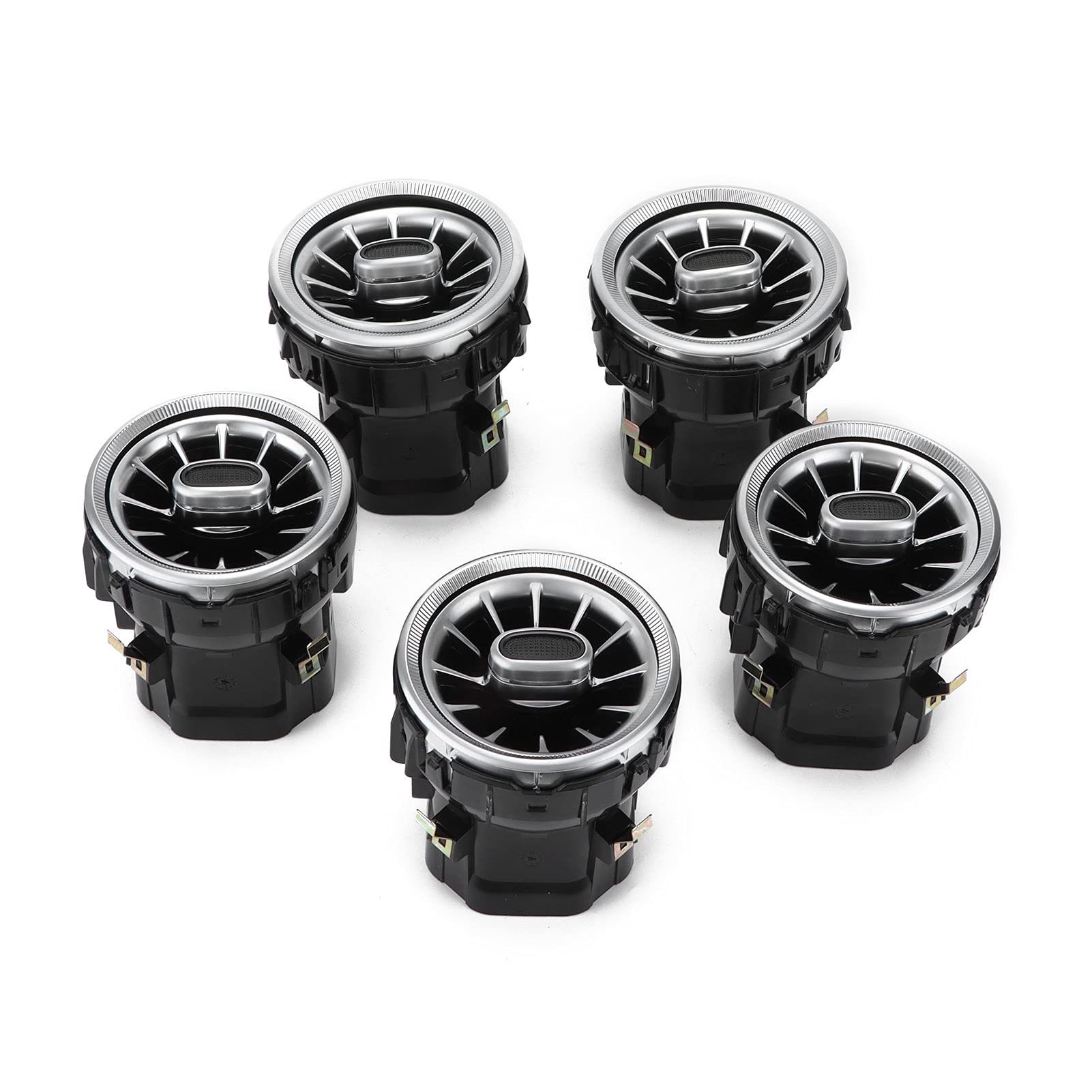 64 Color LED Car Interior Lights - ABS & PC Material Atmosphere Lights for Mercedes-Benz C & GLC-Class W205 X253 (2019-2021) | 5pcs Set | Perfect for Night Driving, Car Parties & Custom Interior Lighting