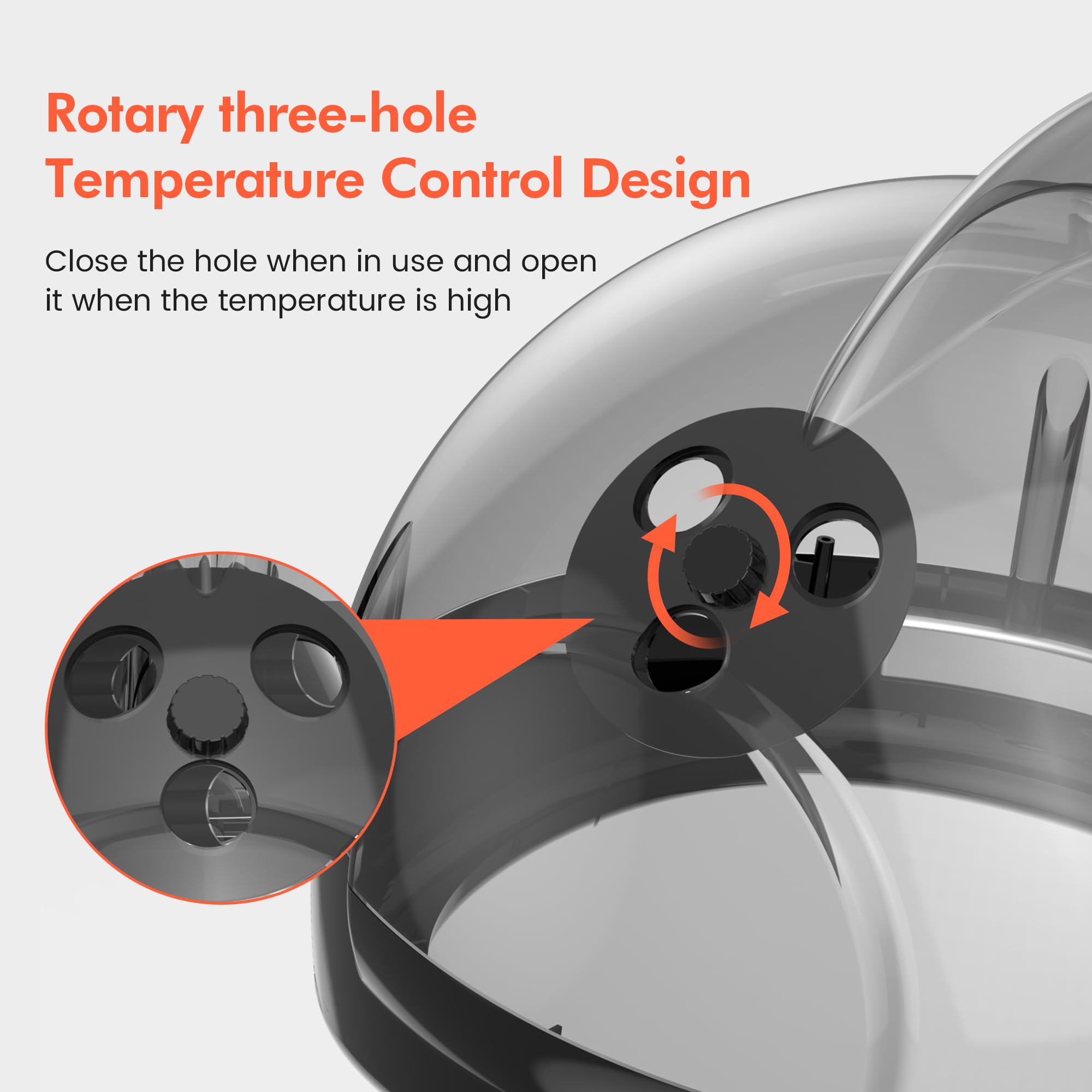 Professional Hair Steamer with Hooded Dryer - Deep Conditioning Treatment for Natural, Dyed & Oiled Hair | Mechanical Timer & Adjustable Heat | Hot Mist Spa Therapy for Home & Salon Use | Perfect for Deep Moisturizing, Hair Growth & Relaxation Treatments