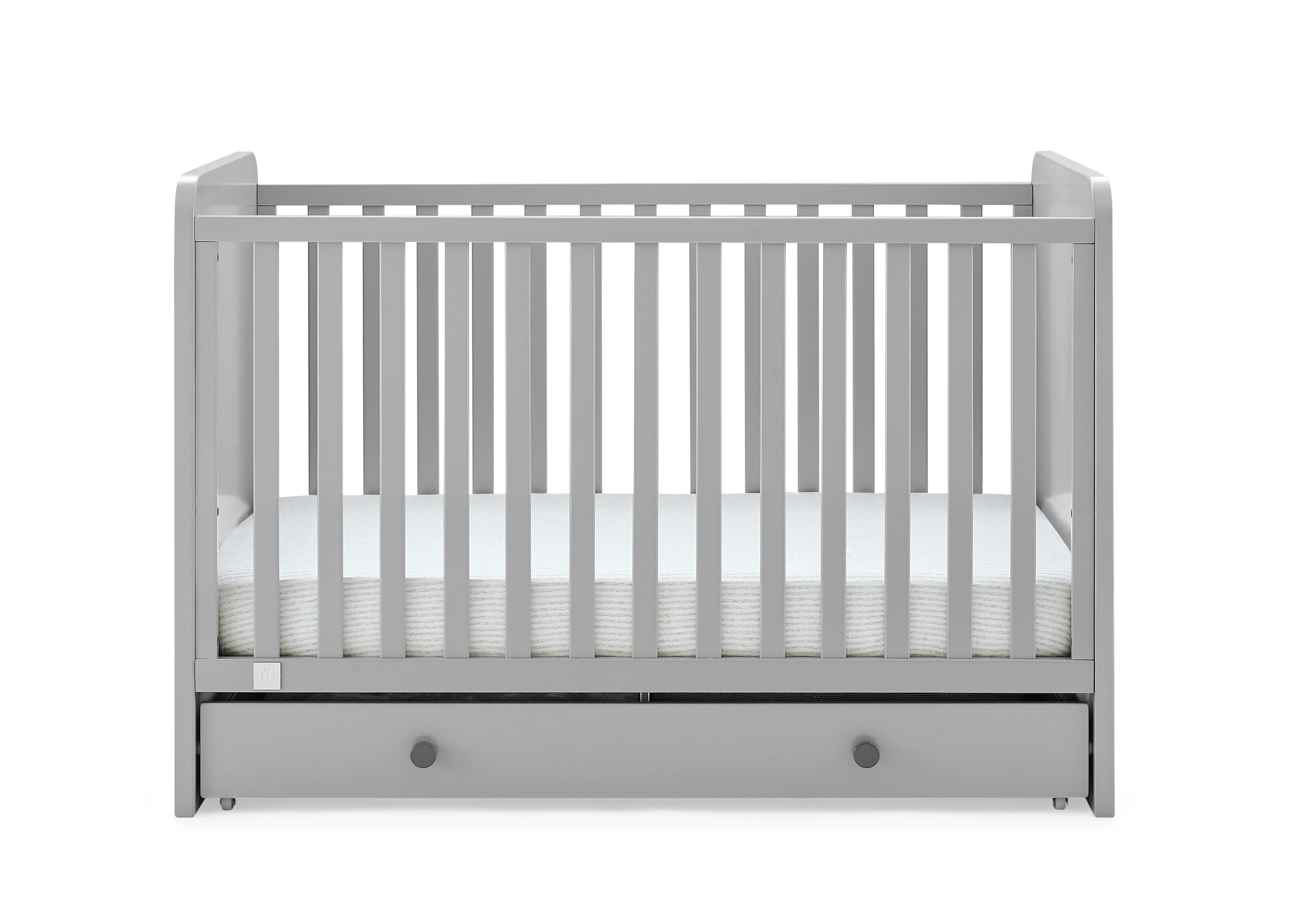 BabyGap Graham 4-in-1 Convertible Crib with Storage Drawer - Nursery Furniture for Newborns to Toddlers - Perfect for Small Spaces & Modern Nurseries