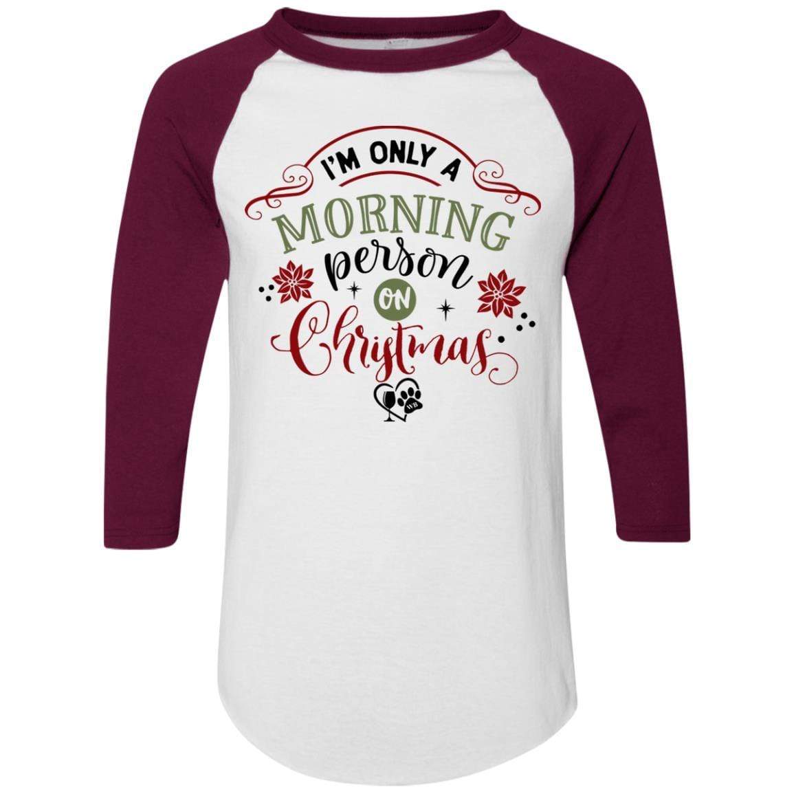 WineyBitches.Co Colorblock Raglan Jersey - Stylish Women's Baseball Tee for Casual Wear, Lounge & Weekend Outfits