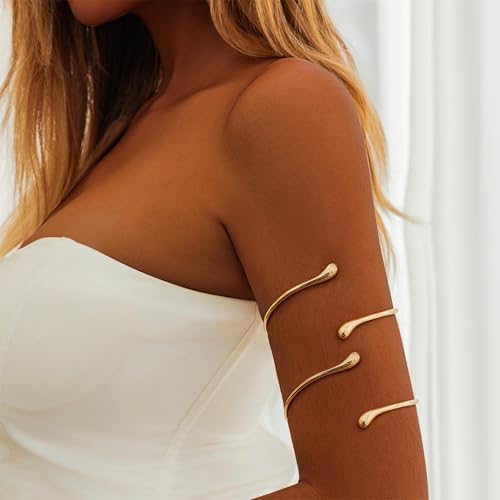 A：2pcs Teardrop Arm Cuff