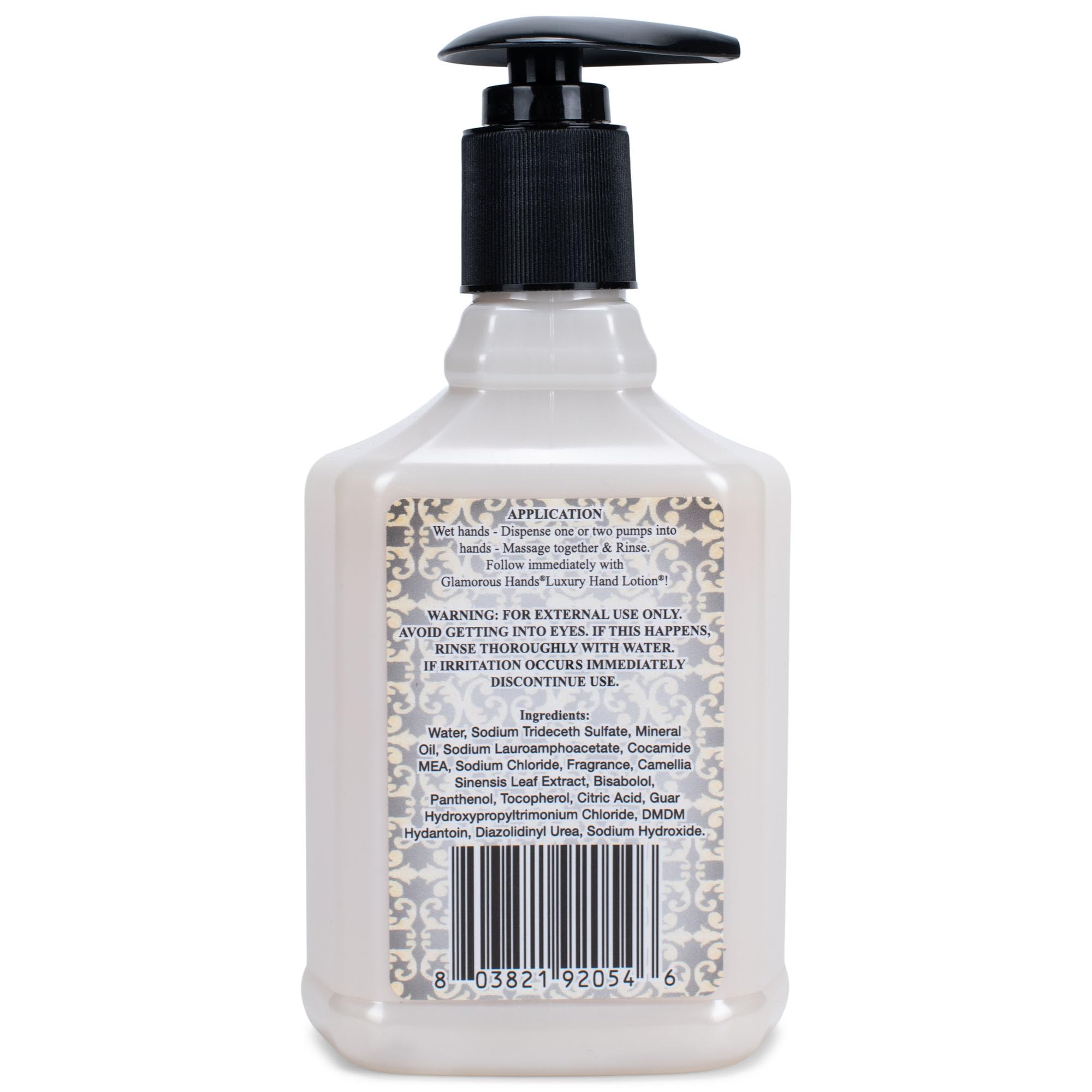 Tyler Glamorous Hands Diva Luxury Hand Wash 8 oz - Moisturizing & Fragrant Hand Soap for Women, Perfect for Home, Office & Spa Use