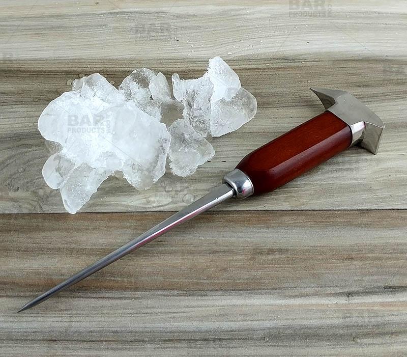 BarConic® Japanese Style Ice Pick - Stainless Steel Ice Chipper for Cocktails, Shaved Ice & Bartending - Perfect for Home Bars, Parties & Professional Use