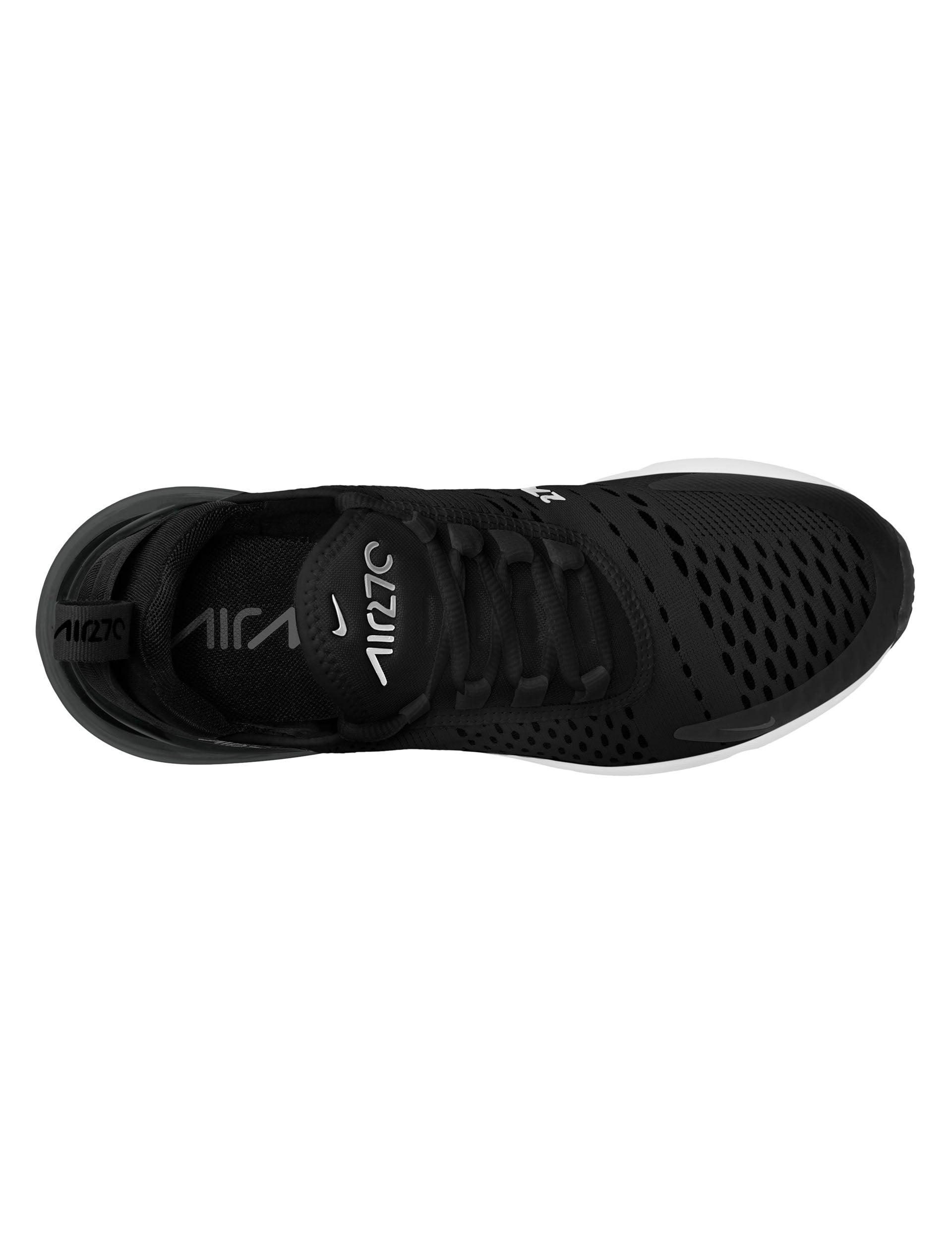 Nike Air Max 270 Running Shoes for Men - Black/White/Anthracite Cushioned Sneakers for Gym, Workout & Casual Wear