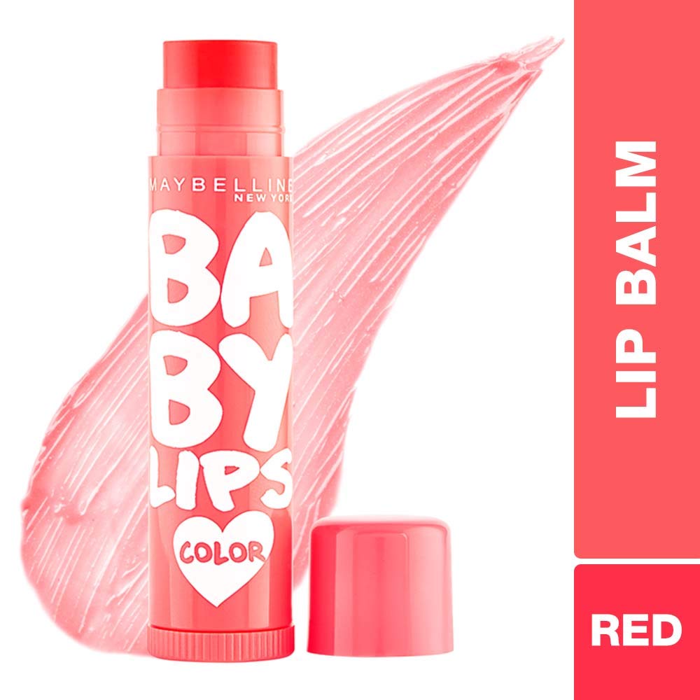 Maybelline New York Baby Lips Lip Balm - Cherry Kiss & Berry Antioxidant, 4g | Moisturizing Lip Care for Dry Lips, Daily Hydration & Natural Glow | Perfect for School, Work & Travel