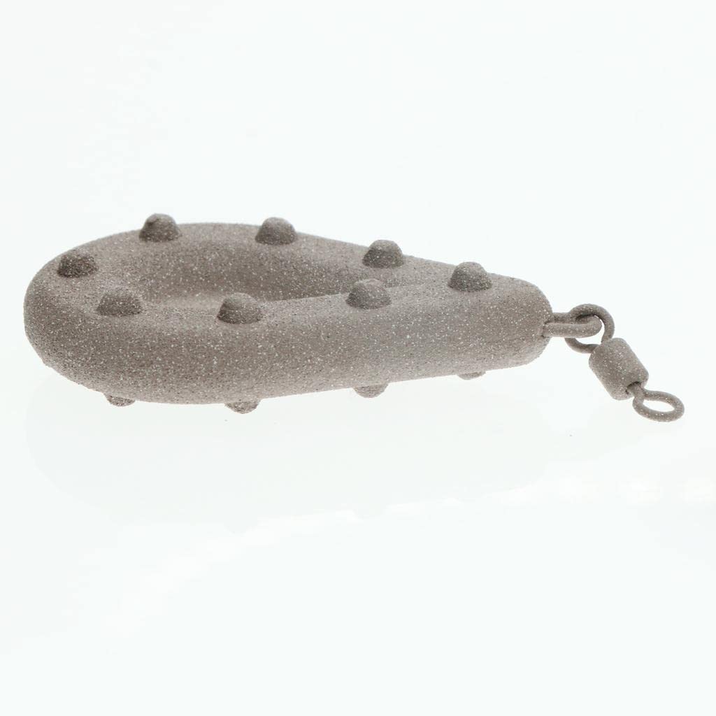 Ubersweet® 142g Gray Lead Fishing Sinker Weights - Premium Carp & Coarse Fishing Gear (66017271JEL) | Ideal for Freshwater Fishing, Bottom Rigging & Bait Presentation